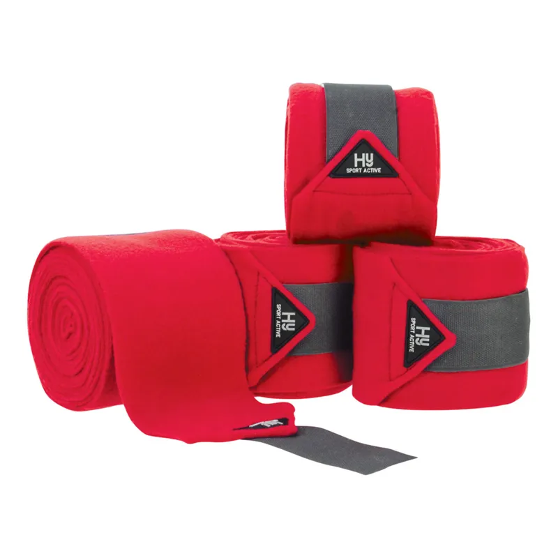 Hy Sport Active Luxury Bandages - Rosette Red